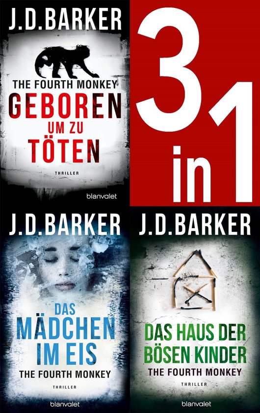 The Fourth Monkey Band 1-3: Geboren, um zu töten / Das Mäd ... - cover