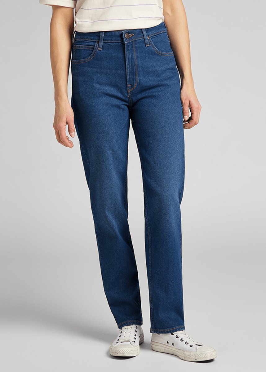 Lee Carol Mid Stone Sitka W30 X L33 W30 X L33 Blauw