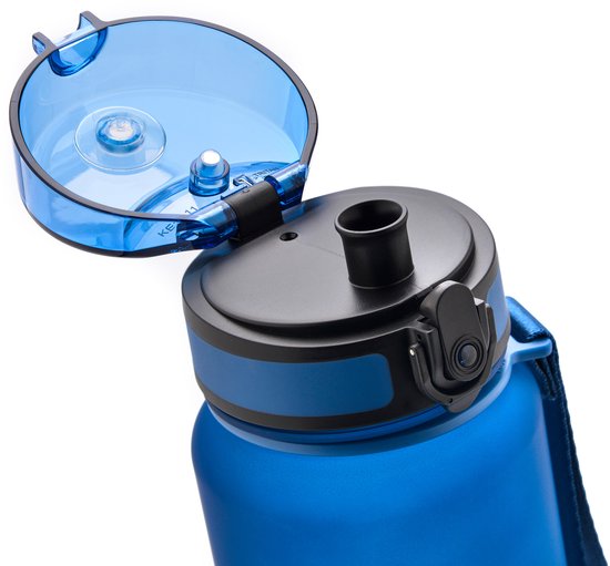 Meteor Sportbidon 1000 ml - Fietsbidon - Sportaccessoire - Blauw/hemelsblauw van Meteor — afbeelding 5