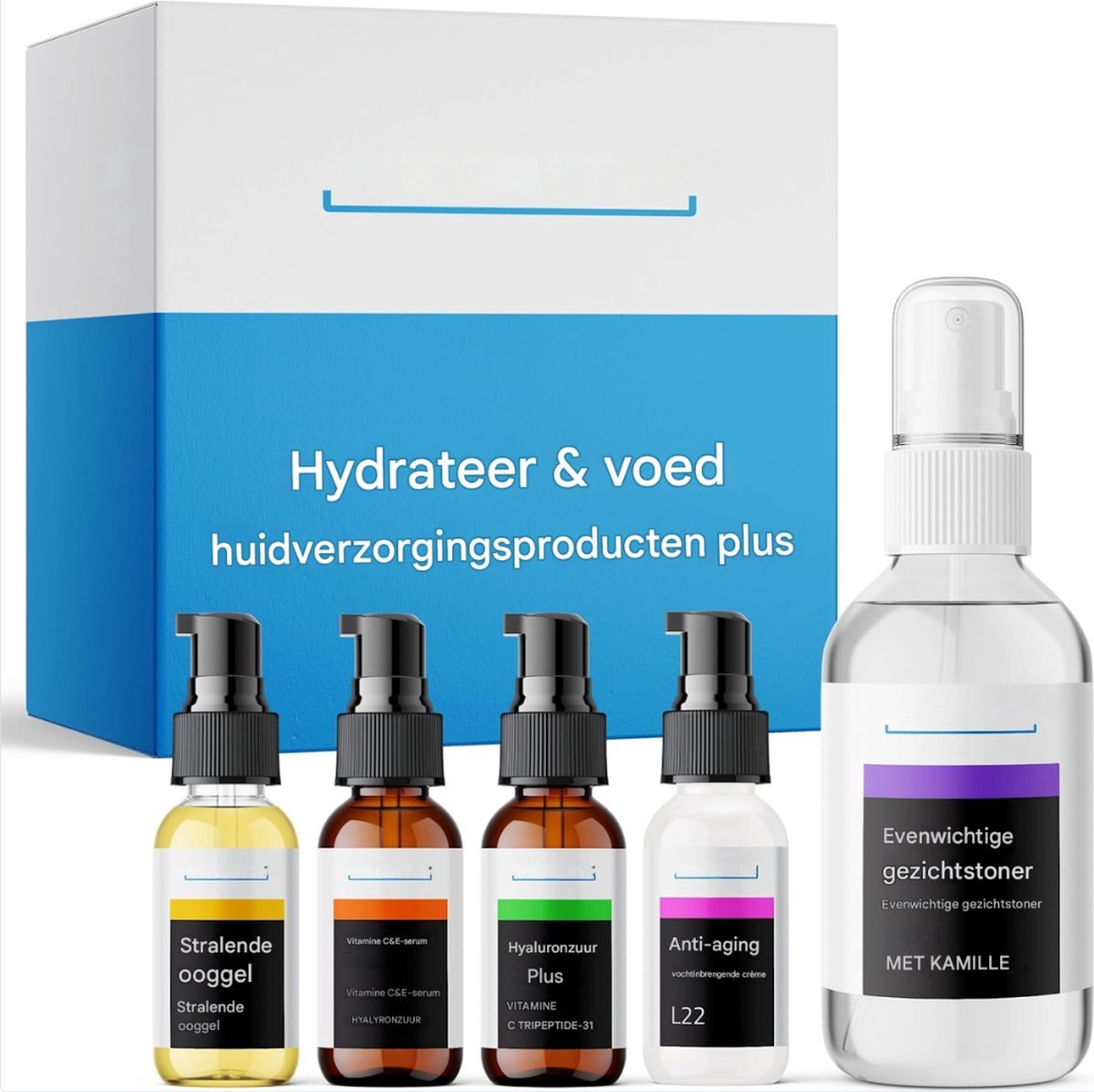 Thuys – 5 – Delige Huidverzorgingsset – Voor Gezicht – En Gezichtscrème Anti-Aging Huidverzorging – En Geschenkset