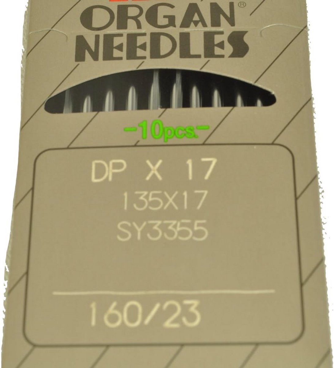 Industriële naaimachinenaald 135 x 17-160 voor zware stoffen - 5 stuks