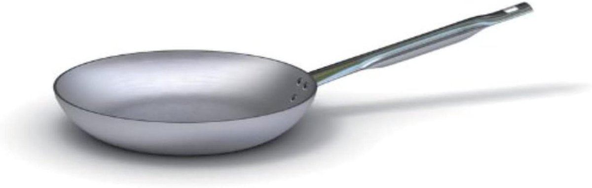 Grote Platte Koekenpan 32 cm Aluminium - Professionele Kookpan