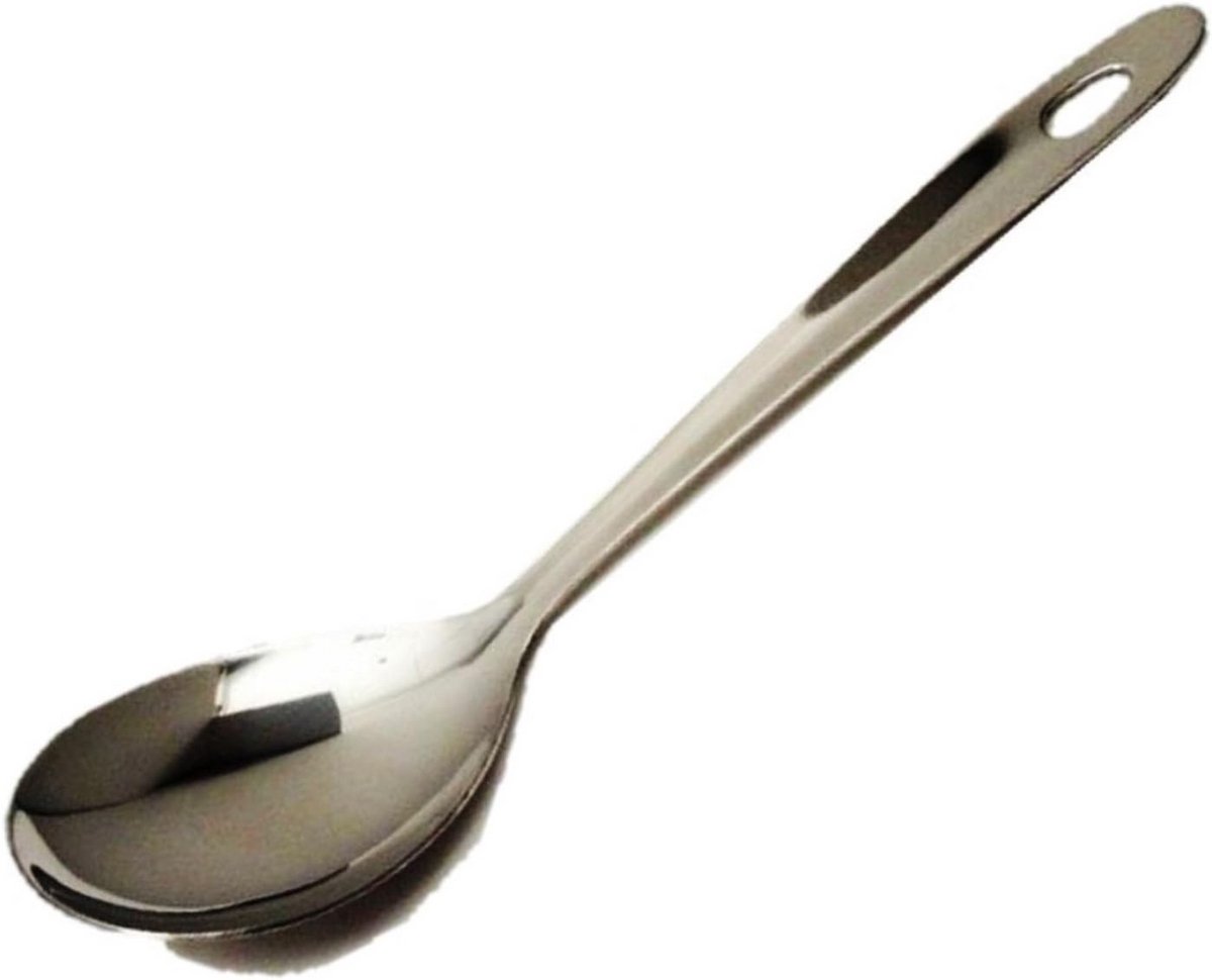 Roestvrijstalen baster- en serverspaan, 9.5 inch