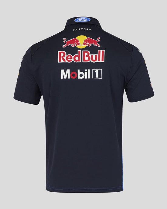 Oracle Red Bull Racing Teamline Polo 2026 S - Max Verstappen - Isack Hadjar van Merkloos — afbeelding 2
