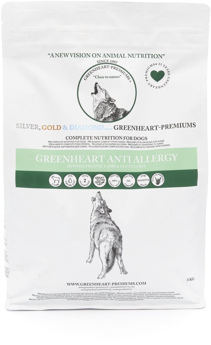 Greenheart hondenvoer Anti Allergy 3 kg - Hond