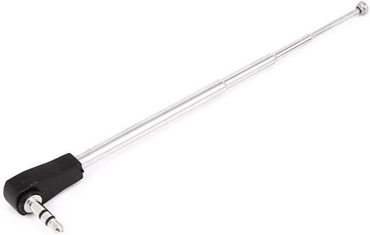 Universele Uitschuifbare Antenne met 3,5 mm Jack voor FM Radio en Mobiele Telefoons