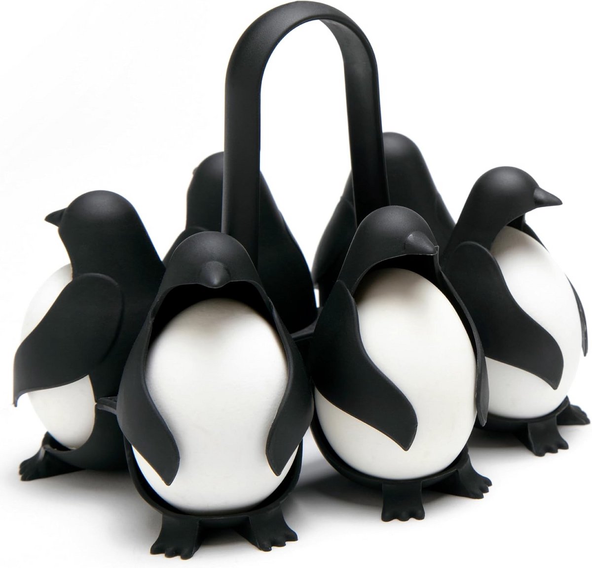 Grappige Pinguïn Eierhouder voor 6 Eieren – Koken, Serveren en Bewaren