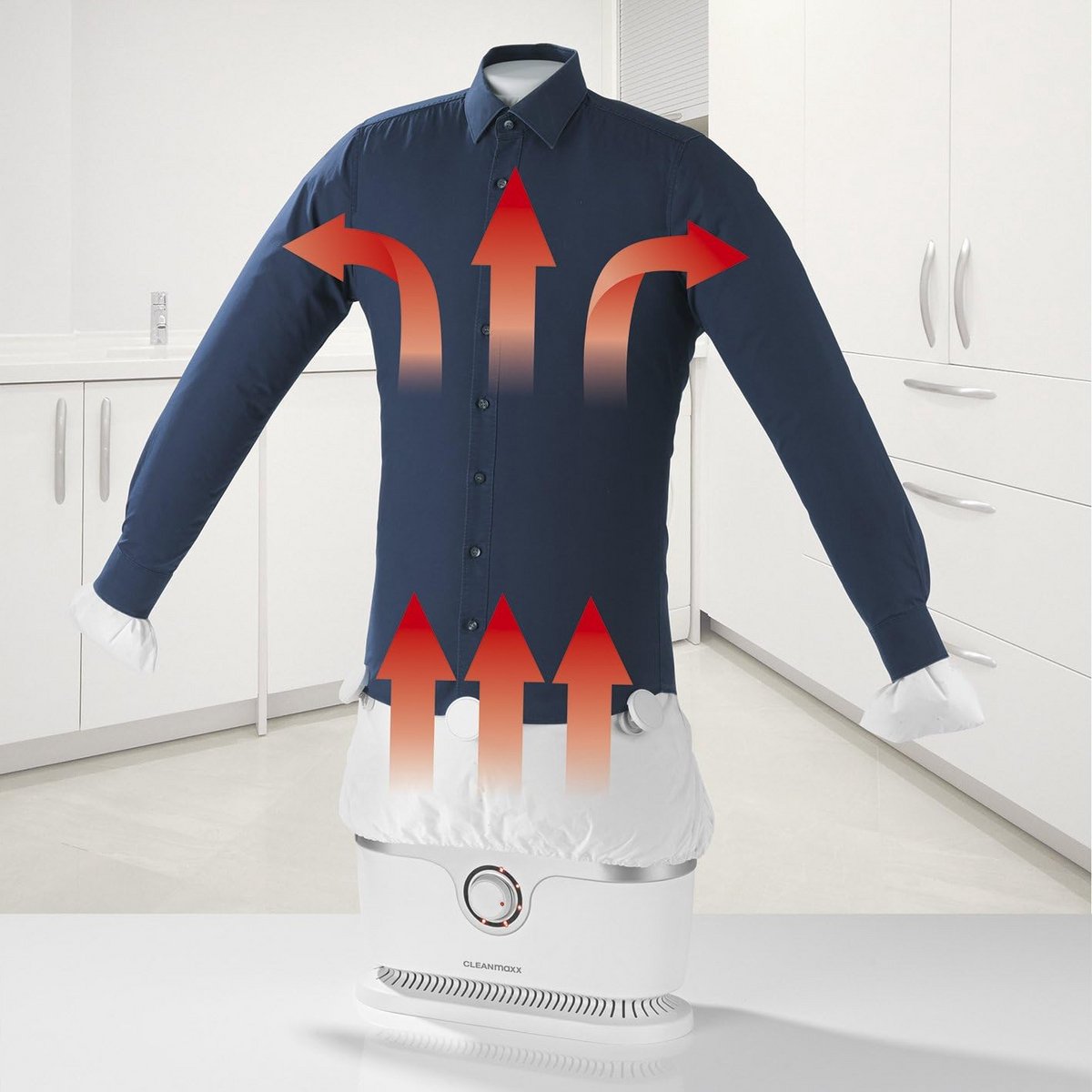Automatische Strijkautomaat voor Overhemden en Blouses - Kreukvrij en Droog in Minuten