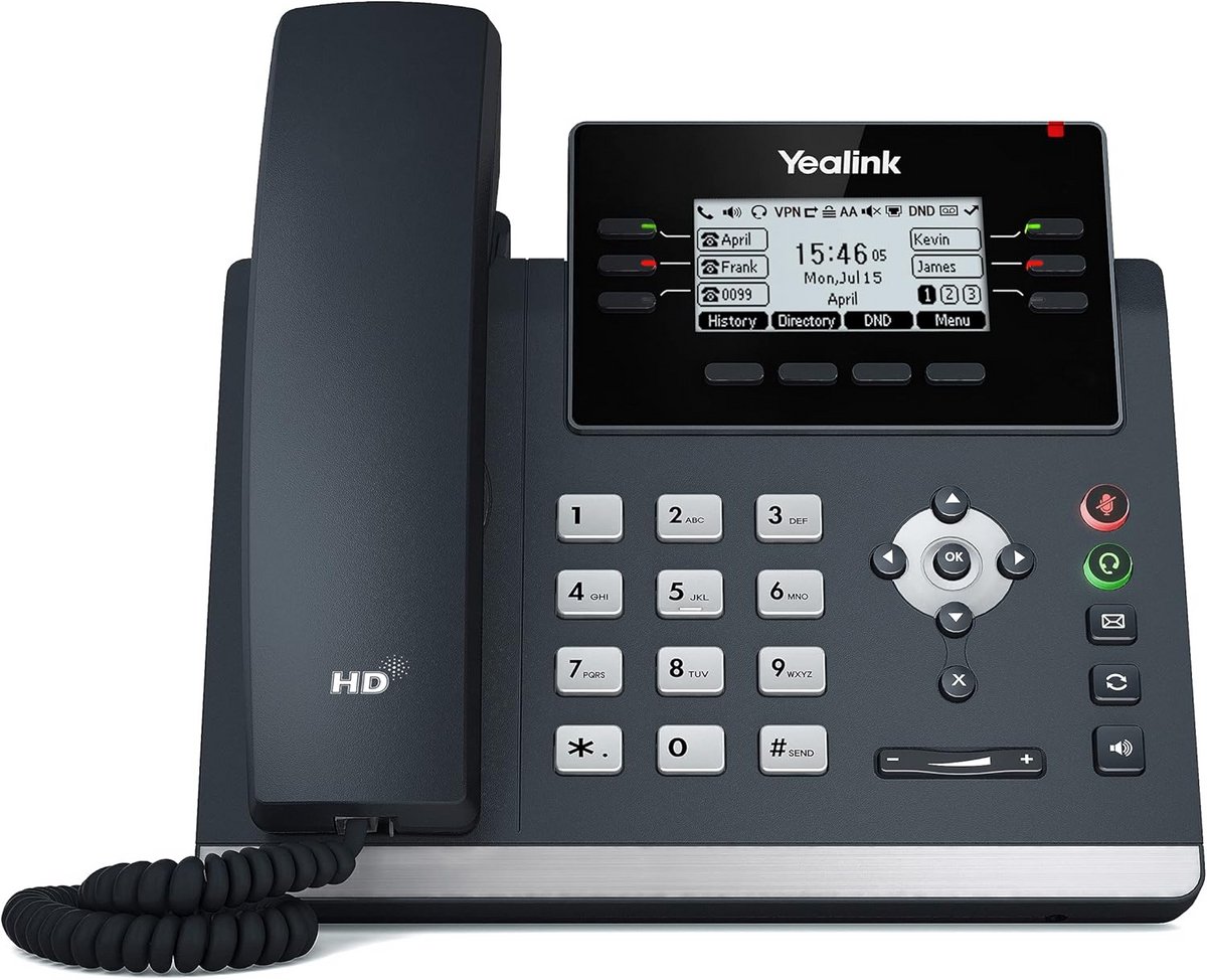Professionele IP Telefoon met PoE Ondersteuning