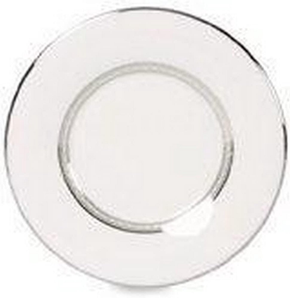 Luxe Porseleinen Servies Set met Platina Rand - 5 Delig