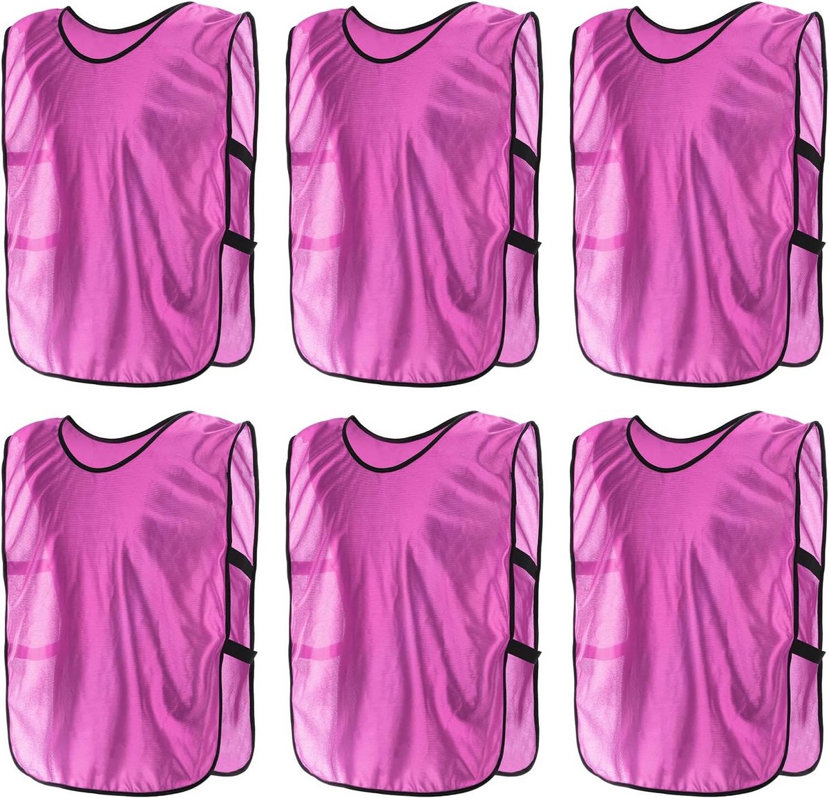 Set van 10 Team Sport Pinnie Vests voor Voetbaltraining en Competities
