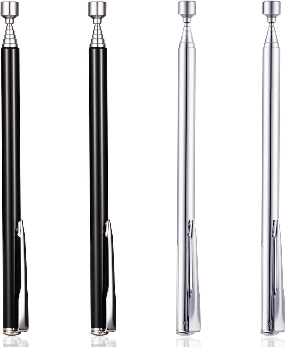 Telescopische Magnetische Pick-up Tool Set (4 Stuks) voor Precisie Retrieval