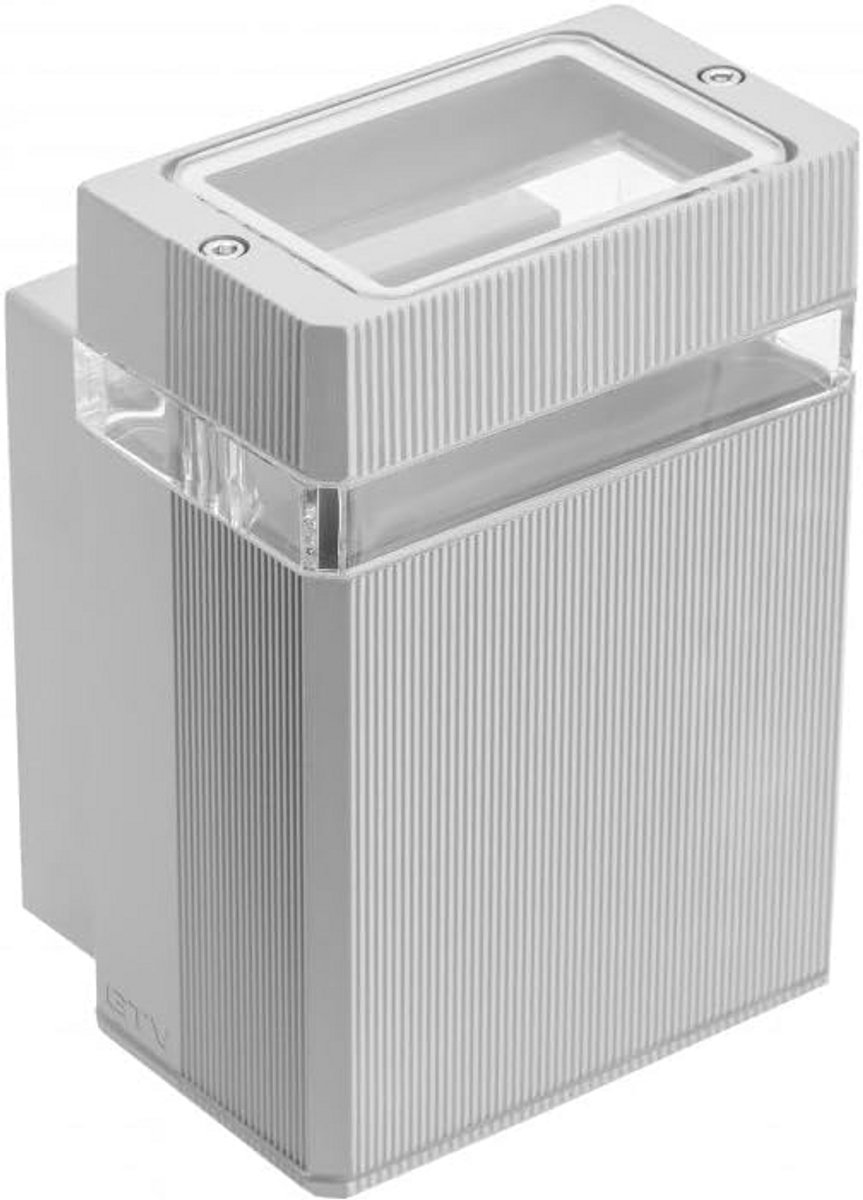 Moderne Buitenlamp GU10 IP54 Grijs - Wandlamp voor Binnen en Buiten