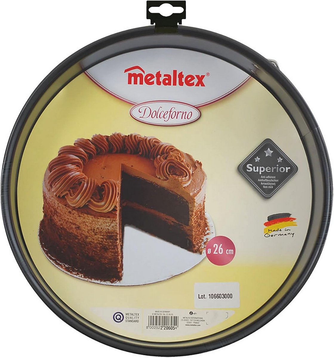 Springvorm voor Taarten en Quiches - Roestvrij en Duurzaam Bakgerei