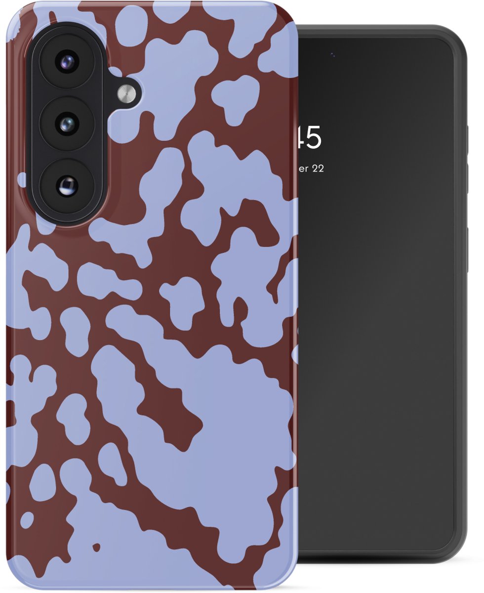 Selencia Hoesje - Geschikt voor Samsung Galaxy S26 - Backcover - Moo'd Lavender Glow