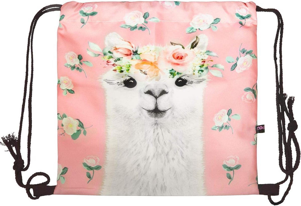 Sporttas met All-Over Print - Trendy Gymtas met Trekkoord