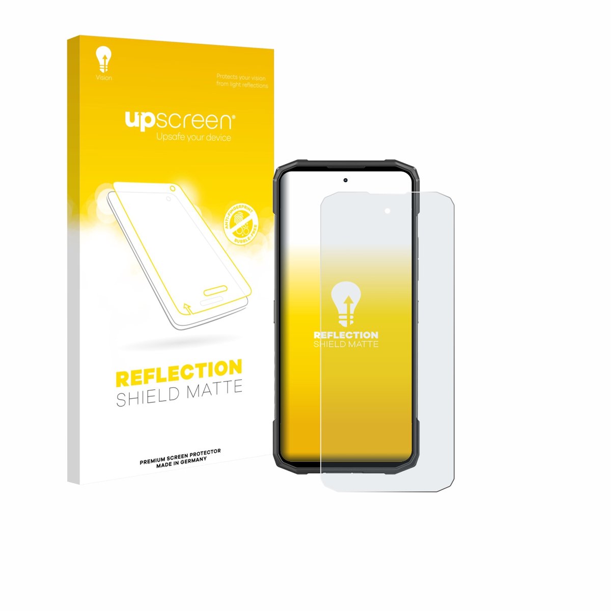 upscreen - Screenprotector voor Doogee Blade 20 - Folie Beschermfolie anti glare matte