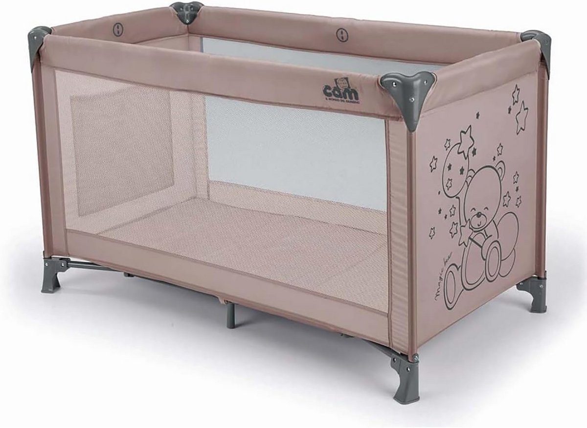 Comfortabel Campingbed met Matras en Reistas - Inklapbaar Reiswieg tot 3 Jaar
