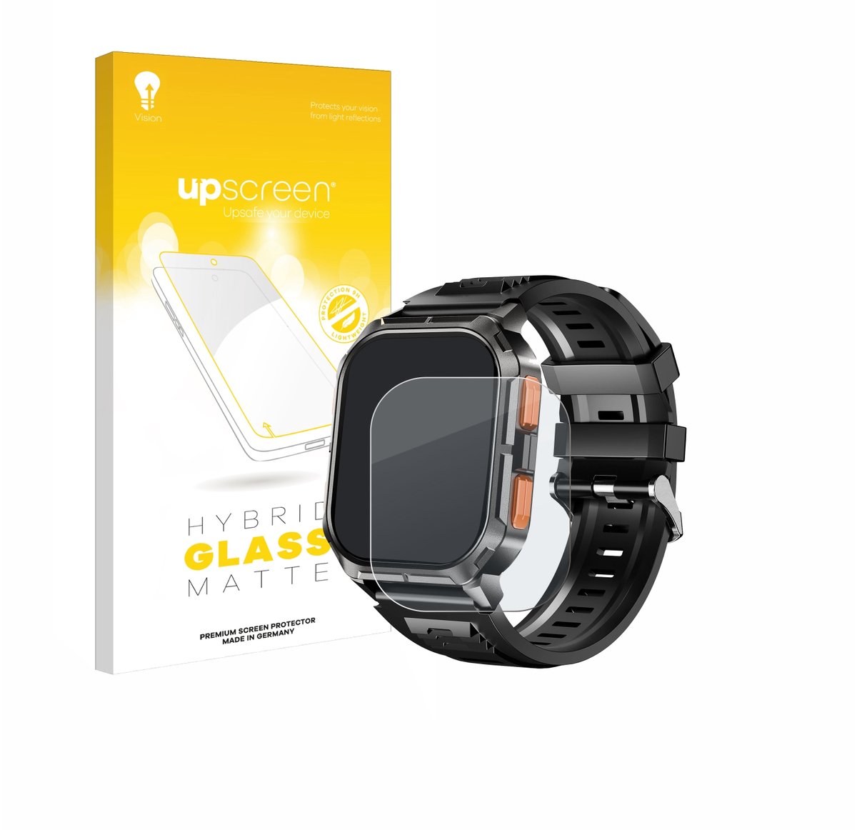 upscreen - Screenprotector voor RAYOFI D28 2.01" - Folie Beschermfolie Beschermglas matte