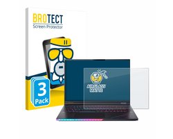 BROTECT - Screenprotector voor Acer Predator Helios 18 AI PH18-73 - Folie Beschermfolie Beschermglas matte 3 Stuks
