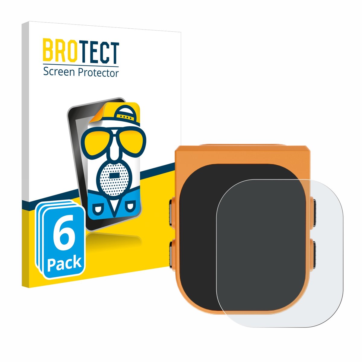 BROTECT - Screenprotector voor ProGlove MAI - Folie Beschermfolie matte 6 Stuks