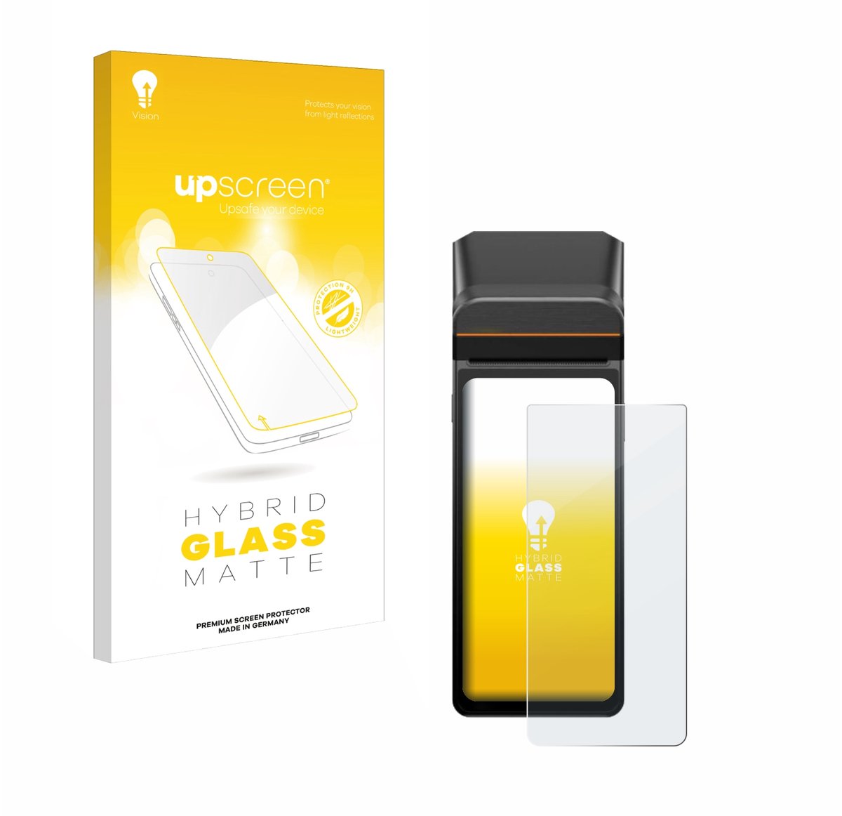upscreen - Screenprotector voor Sunmi V3H - Folie Beschermfolie Beschermglas matte