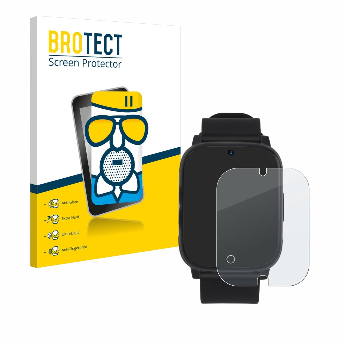 BROTECT - Screenprotector voor NikuTRAX NC83S - Folie Beschermfolie Beschermglas matte