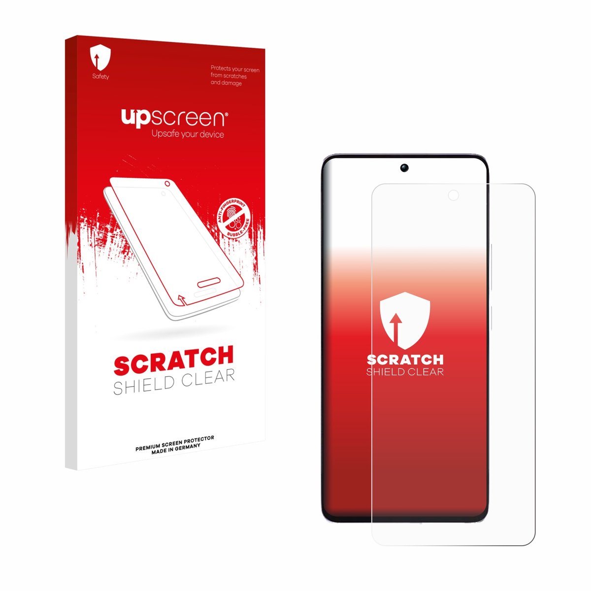 upscreen - Screenprotector voor Xiaomi Poco M7 Pro 4G - Folie Beschermfolie transparant