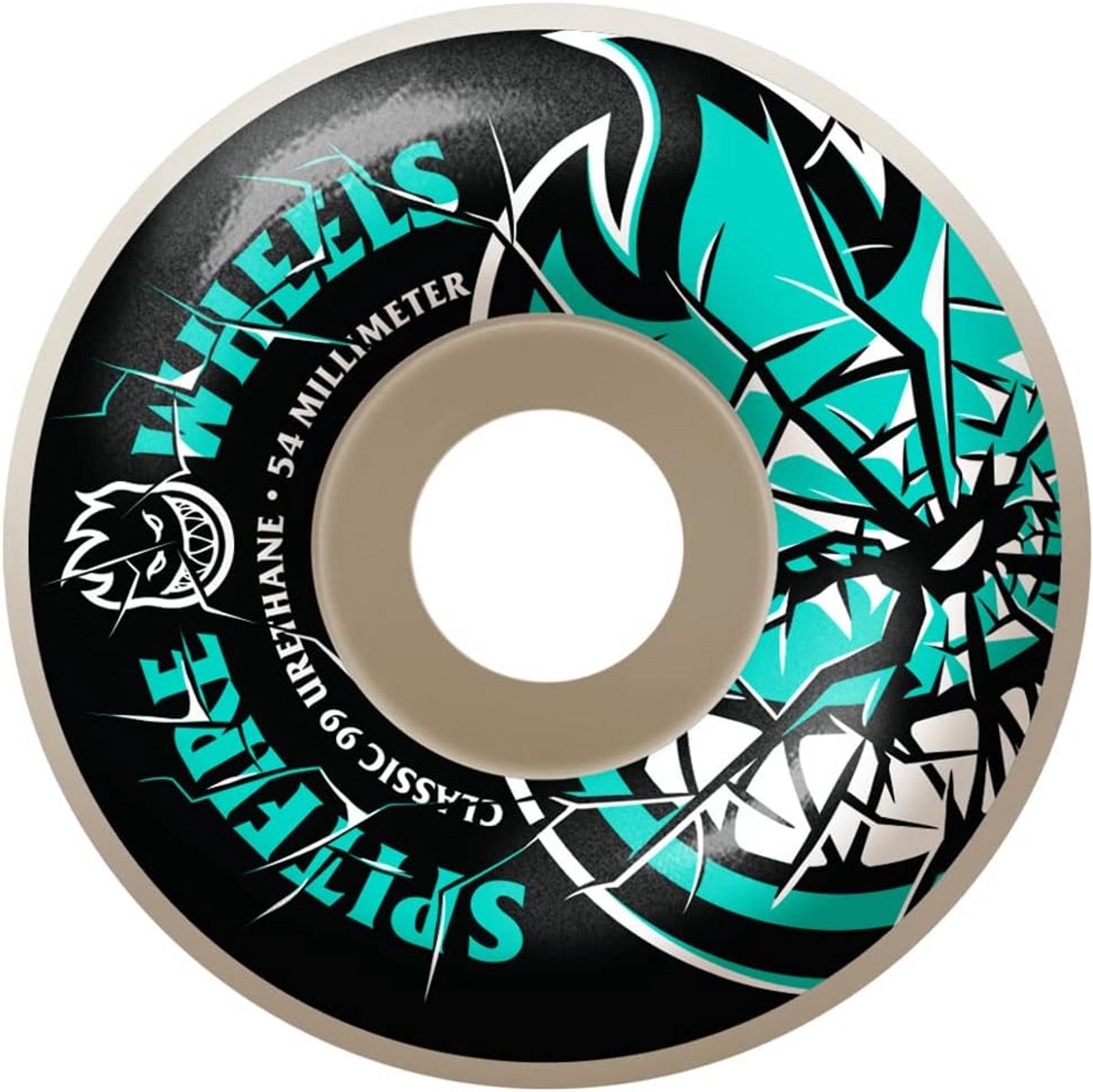 Set van 4 Skateboardwielen 54mm 99A Duurzaam Polymeer voor Stunt Trucks