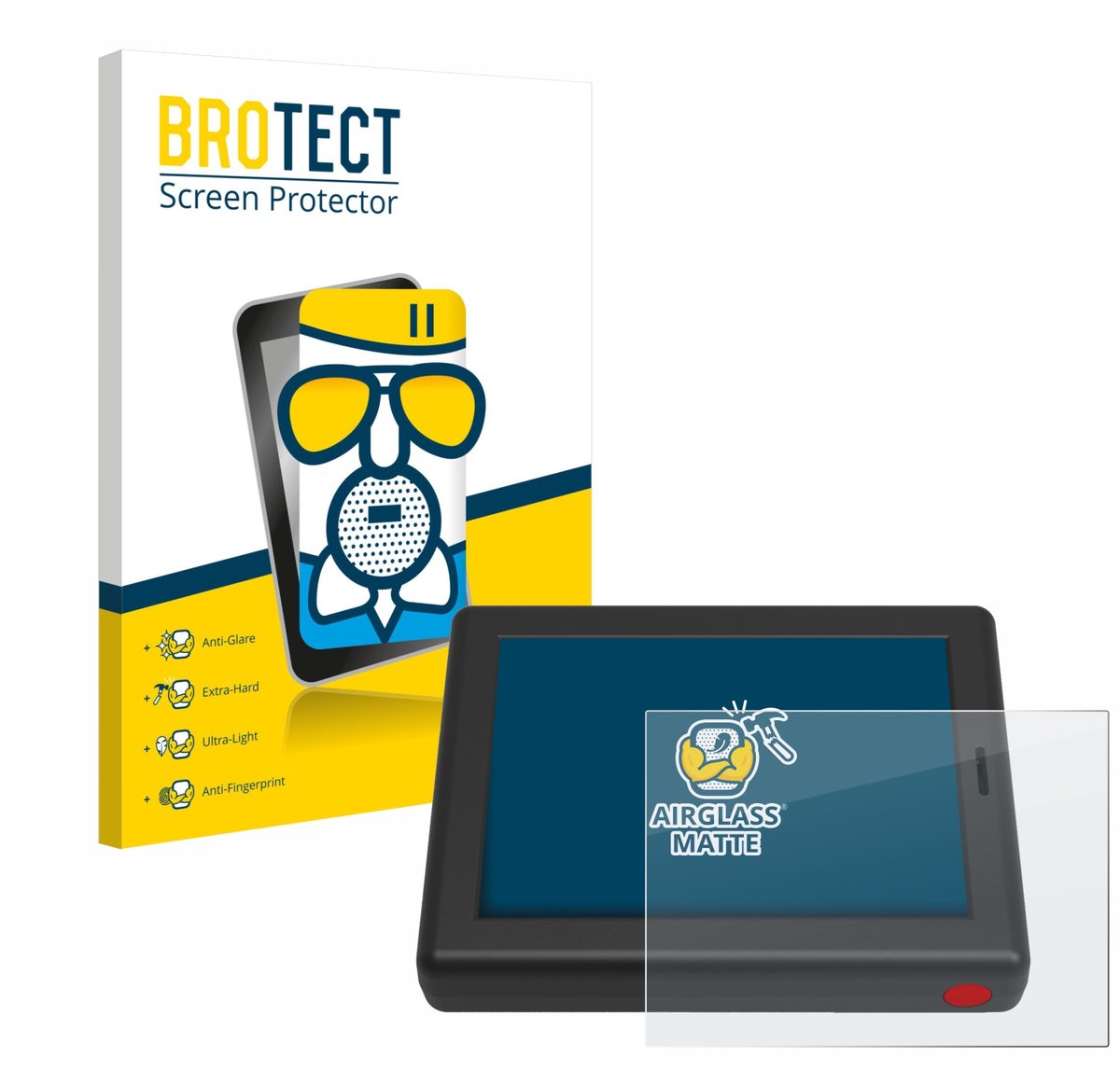 BROTECT - Screenprotector voor XC Tracer Maxx III - Folie Beschermfolie Beschermglas matte