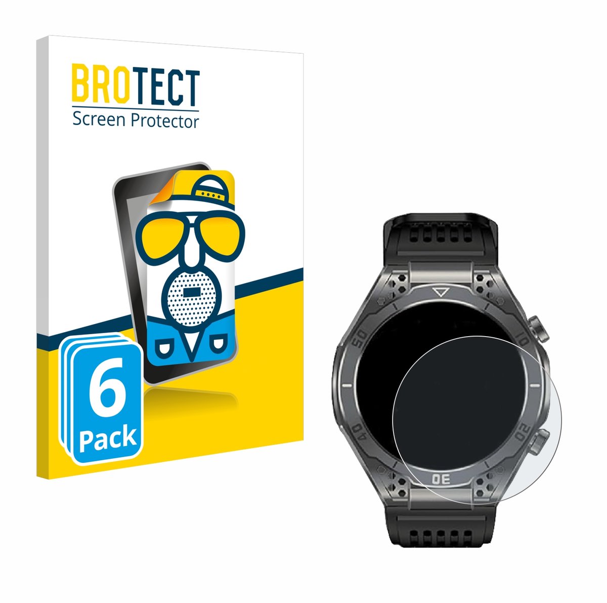 BROTECT - Screenprotector voor Stahlgear Apollo - Folie Beschermfolie matte 6 Stuks