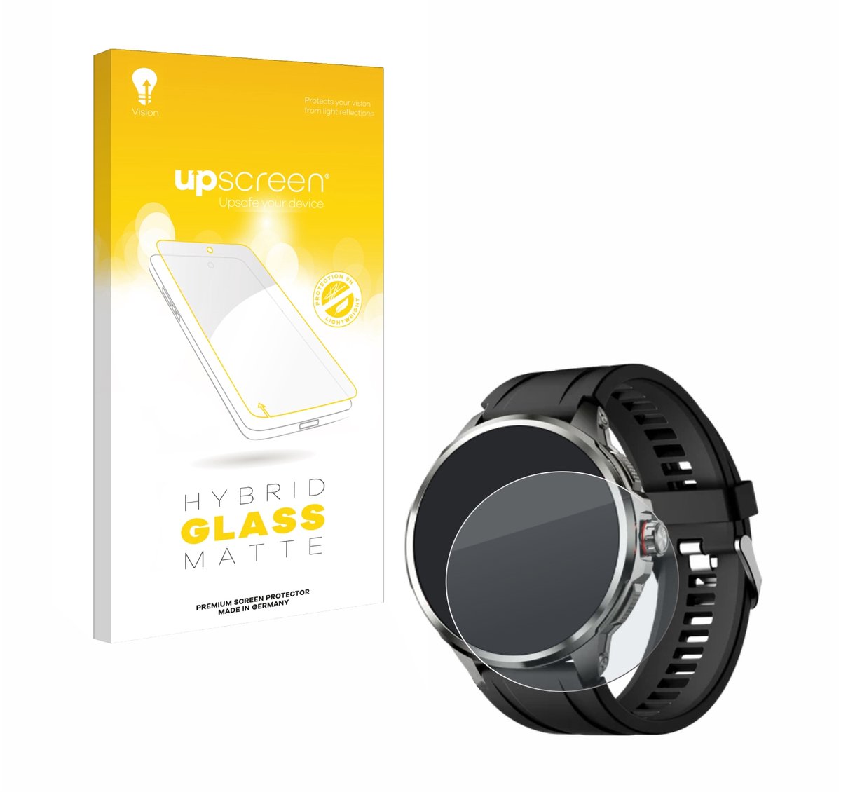 upscreen - Screenprotector voor Rollme Hero C2 - Folie Beschermfolie Beschermglas matte