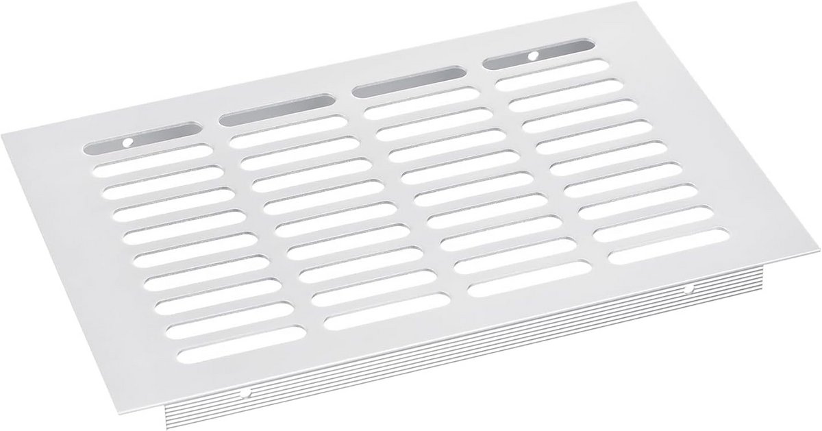 Rechthoekig Ventilatie Rooster voor Kast en Ruimtes - 250x150 mm Aluminiumlegering