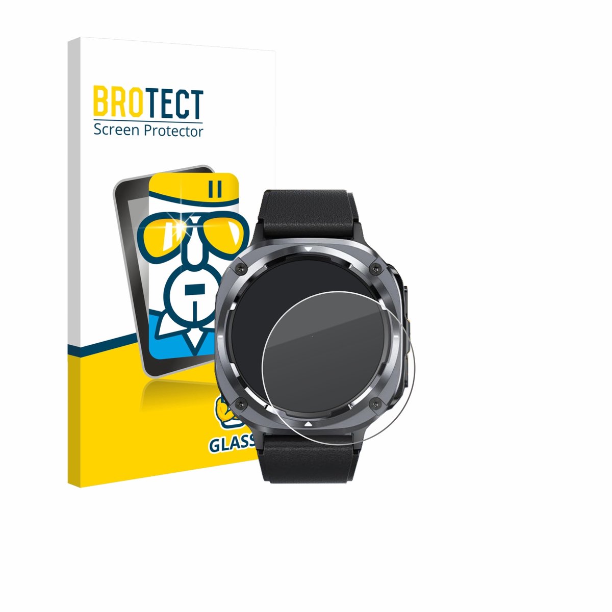 BROTECT - Glas Screenprotector voor TIMU S90 1.45" - Gehard Beschermglas 9H