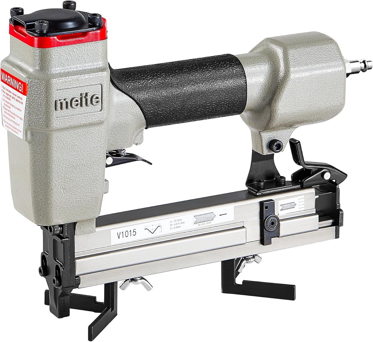 Krachtige Pneumatische V-Spijkerpistool voor Fotolijsten en Deurmontage