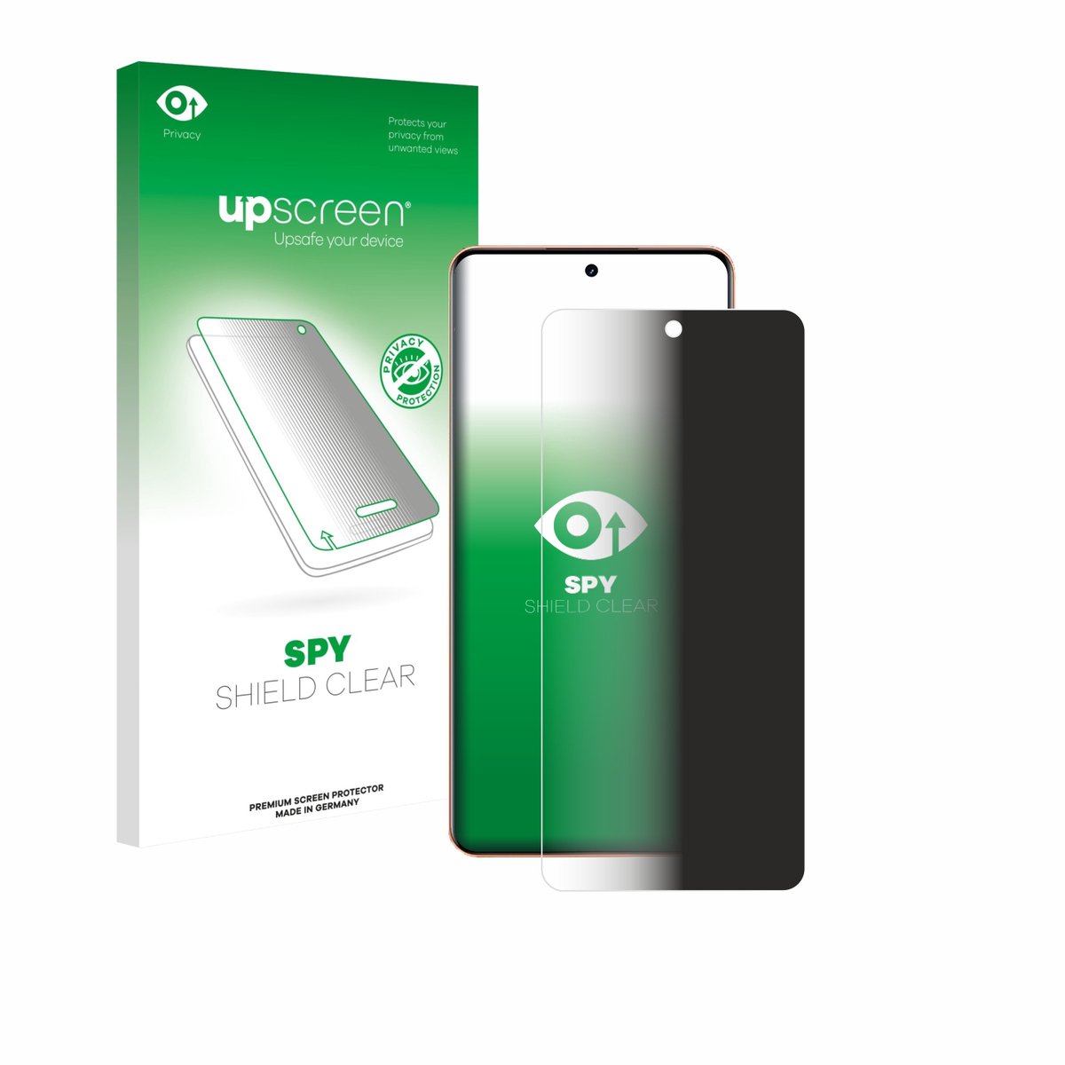 upscreen - privacy screenprotector voor realme P4 Pro - Folie Beschermfolie Blauwlichtfilter