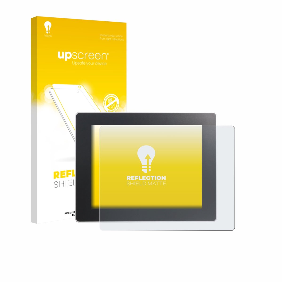 upscreen - Screenprotector voor Weintek cMT3092X - Folie Beschermfolie anti glare matte