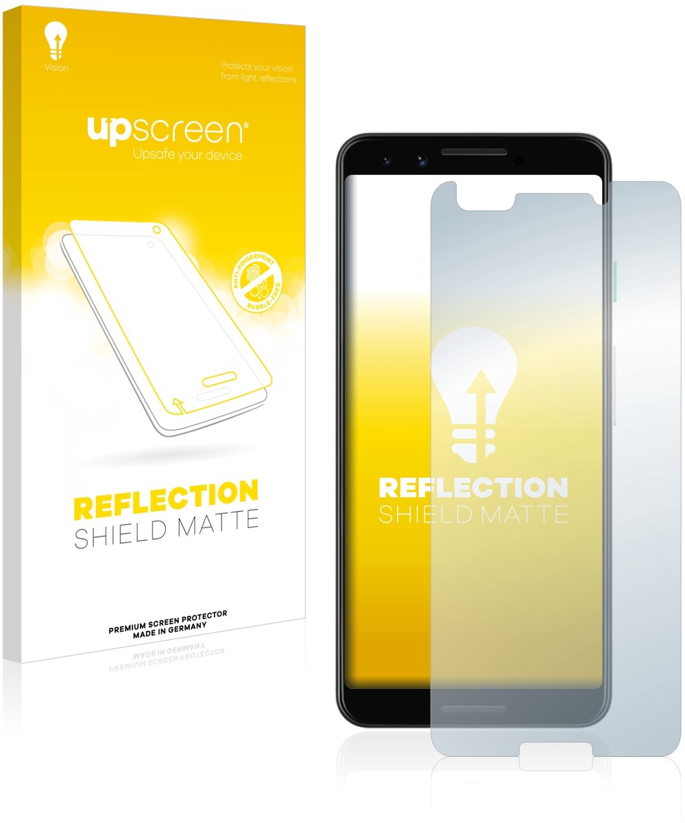 upscreen - Screenprotector voor Google Pixel 3 - Folie Beschermfolie anti glare matte