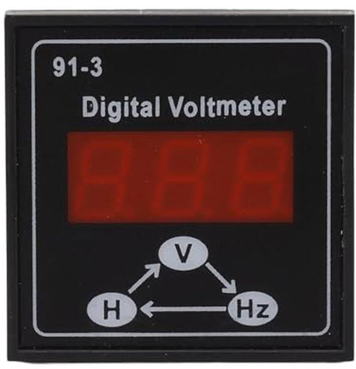 Digitale Voltmeter voor Generator Sets Wisselspanning Frequentie en Draaiuren