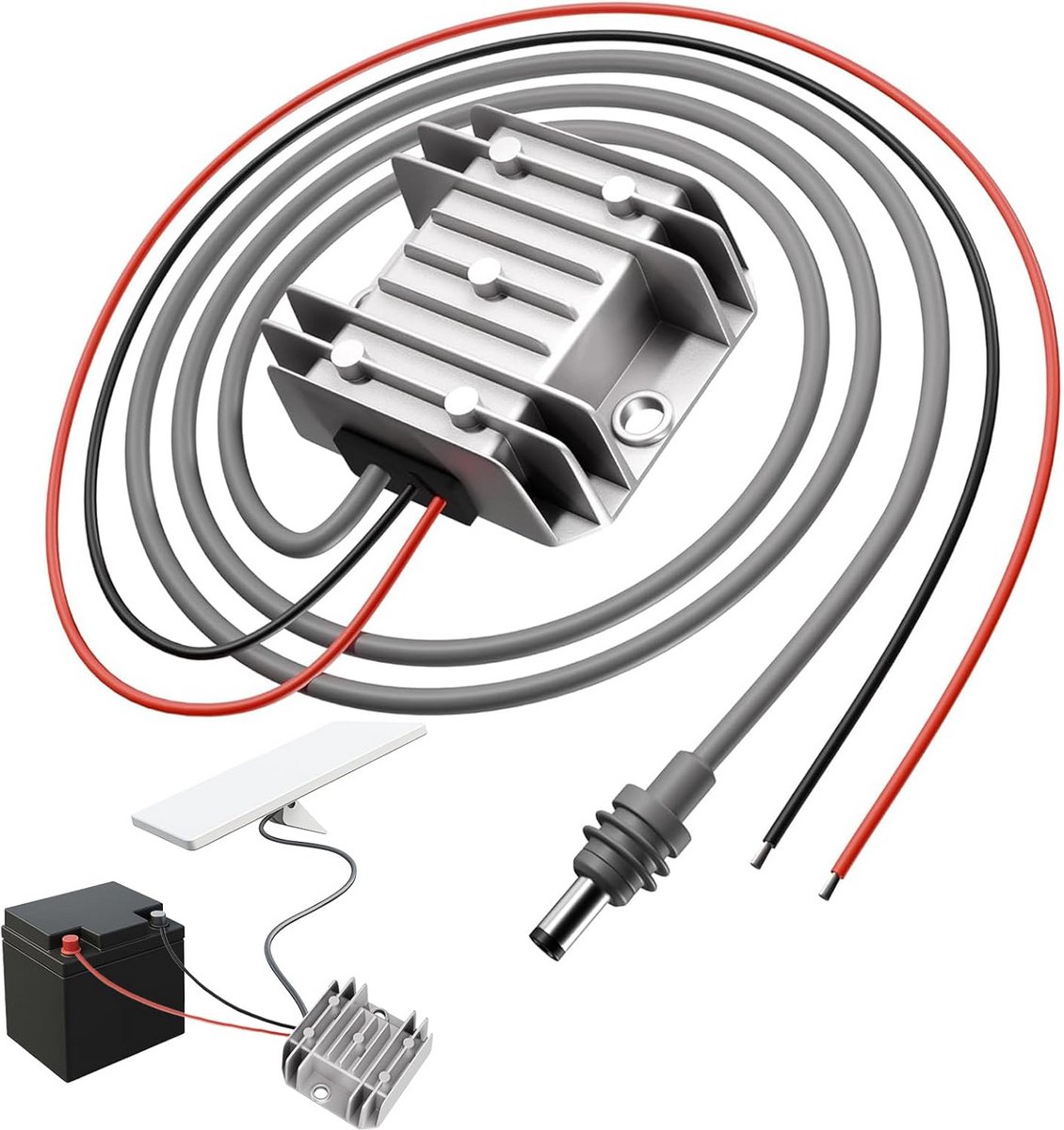 DC Spanningsomvormer Kabel voor Starlink Mini - 12V/24V naar 30V Boost Adapter