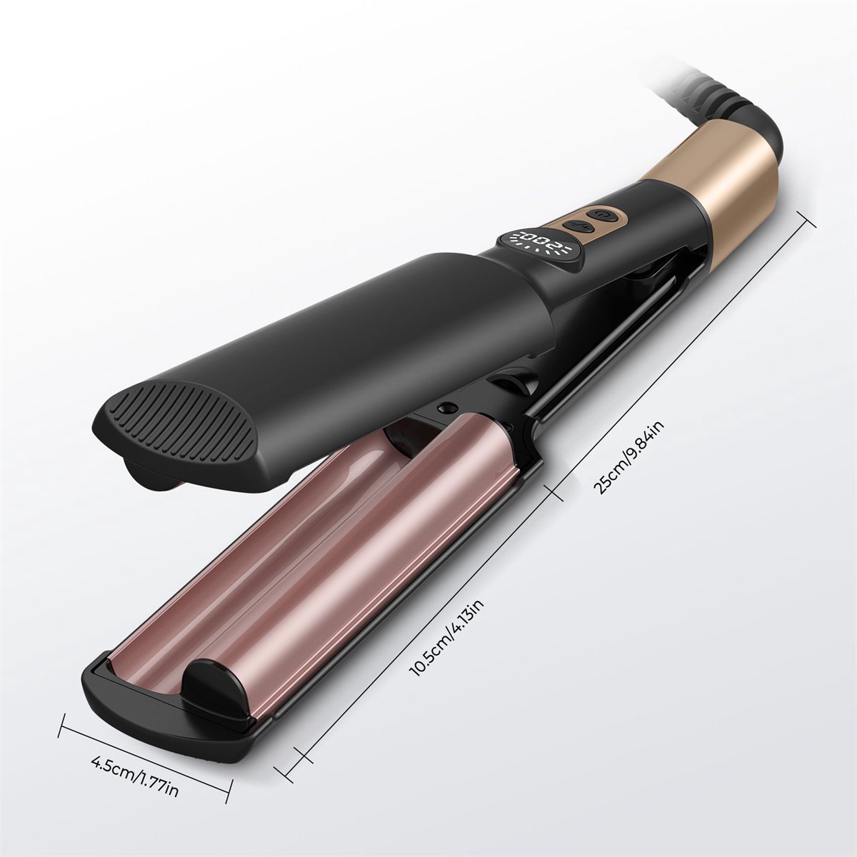 EUROTECHMART Wave Curler Krultang met Vijf Temperatuurstanden - afbeelding 2