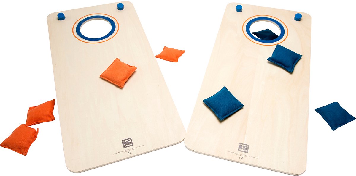 BS Toys Cornhole Spel - Bean Bag Game - Buitenspeelgoed vanaf 8 Jaar - Pittenzak Werpspel Speelgoed Set - Spelletjes voor kinderen - Buiten speelgoed - Buitenspel - Buiten Spellen - Tuin Speelgoed - Cadeau kind — afbeelding 7