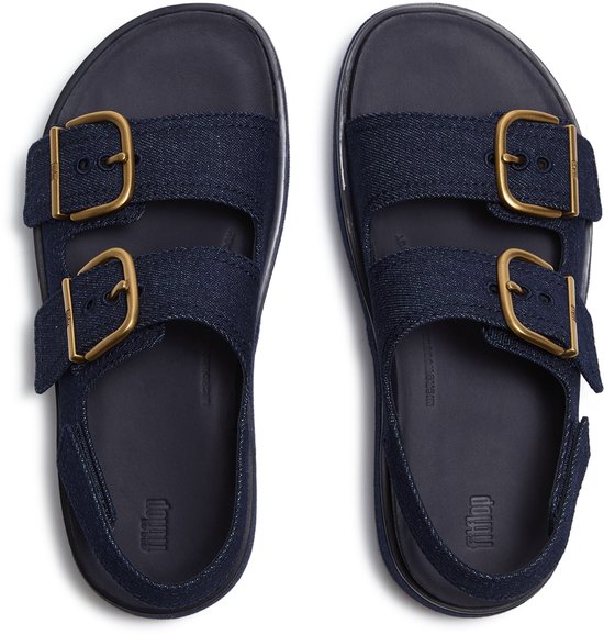 FitFlop FitFlop Gen-FF Max Buckle Denim Back-Strap Sandals - Taille 36