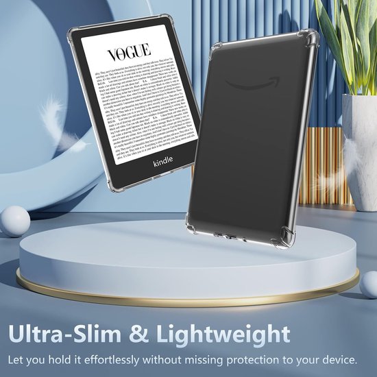 Transparante TPU Hoes voor 7 Inch Kindle Paperwhite (2024) en Signature Editie — afbeelding 3