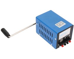 Draagbare Handslinger Generator Hoge Vermogen Noodstroomvoorziening USB Opladen