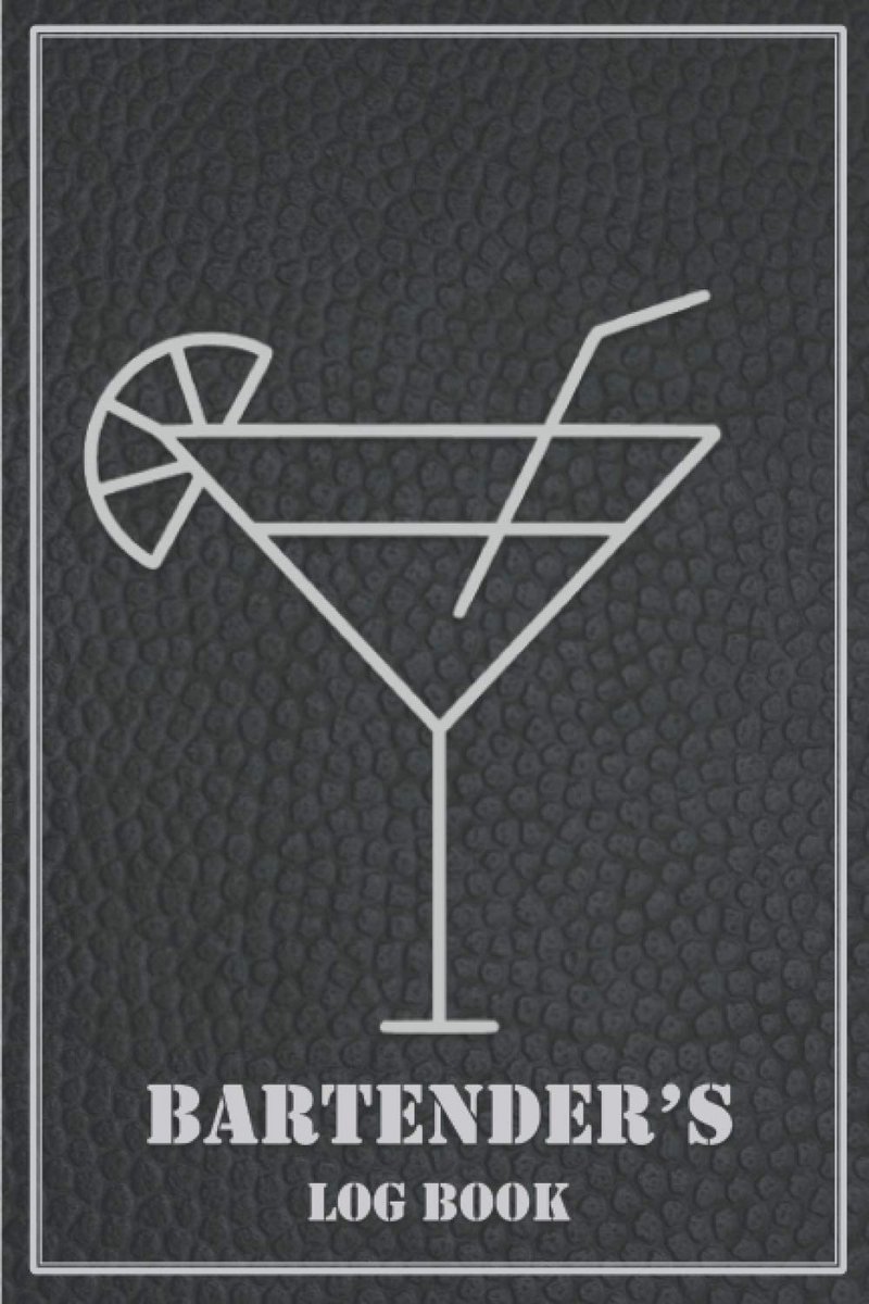 Cocktail Receptenboek en Meng Journal voor Mixologen - 120 Pagina's