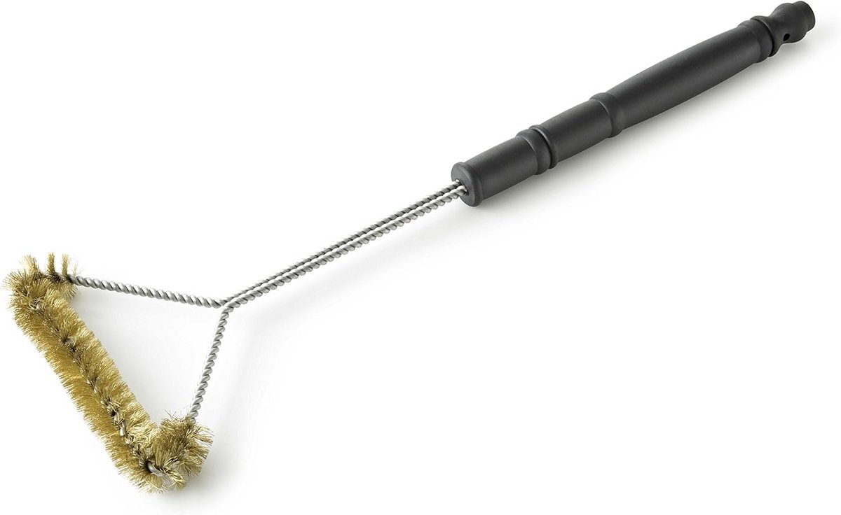 Lange spiraalborstel voor het reinigen van barbecueroosters