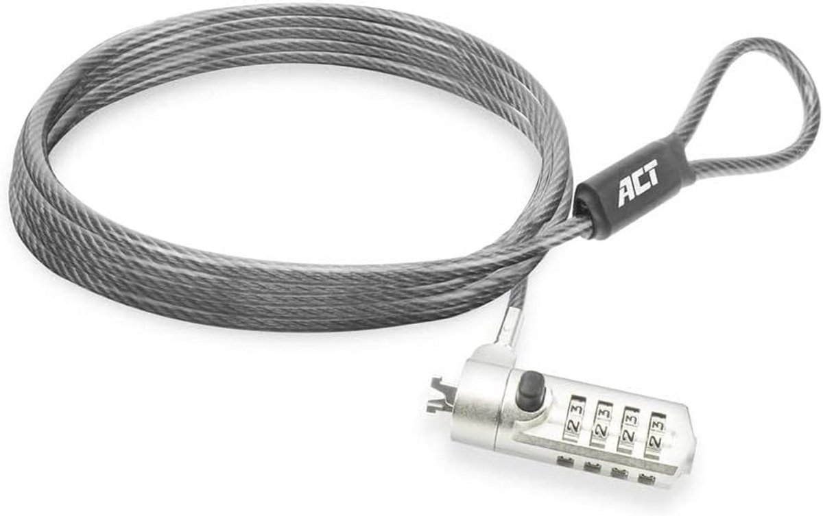 Nano Cijferslot voor Laptop met 2 Meter Kabel