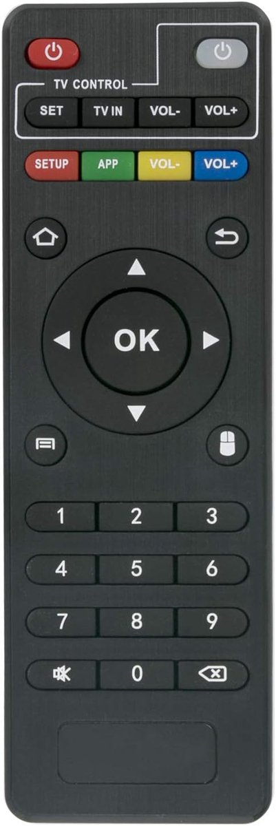 Universele Afstandsbediening Vervanging voor Diverse Android TV Boxen MXQ H96 T95 X96