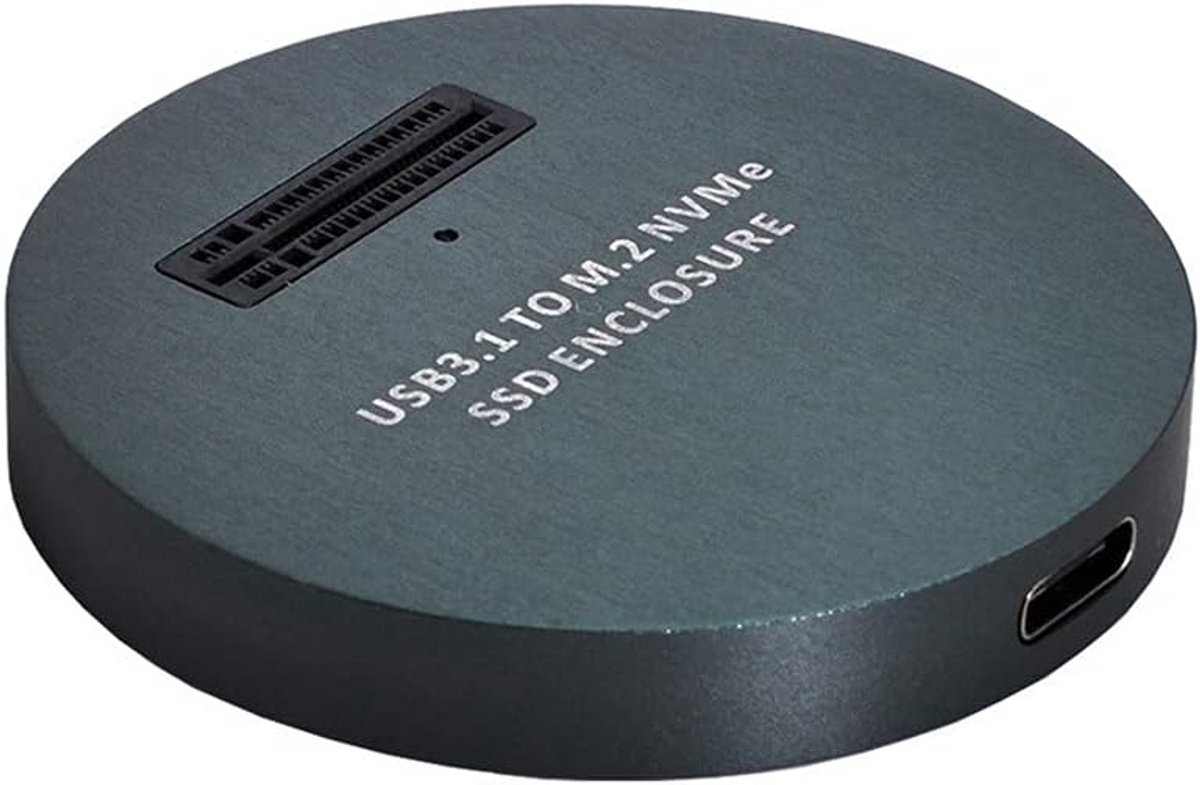 NVMe M.2 SSD naar USB-C Adapter - Externe Behuizing voor M.2 NVMe SSD's